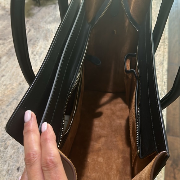 Celine Smooth Calfskin Tri-Color Luggage Indigo - Picture 6 of 7